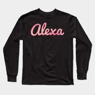 Alexa Long Sleeve T-Shirt